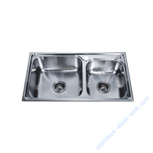 Double Bowl Kitchen Sink WY-7742DA
