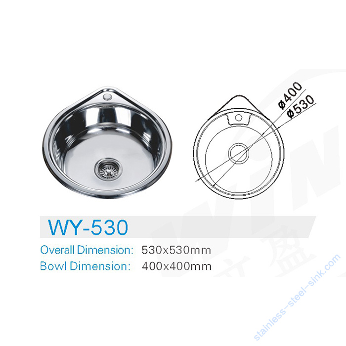 Single Bowl Kitchen Sink WY-530