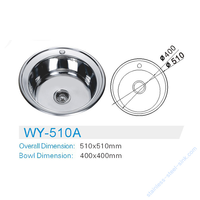 Single Bowl Kitchen Sink WY-510A
