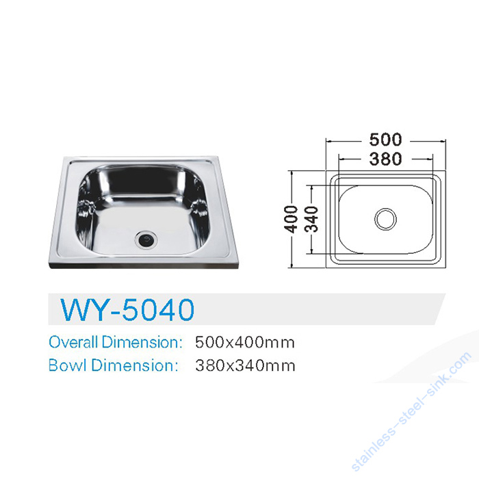 Single Bowl Kitchen Sink WY-5040