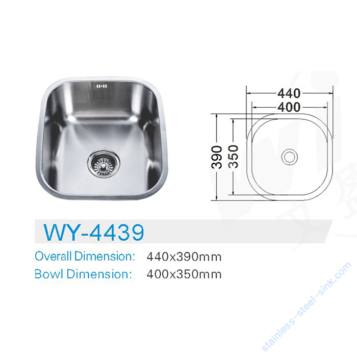 Single Bowl Kitchen Sink WY-4439