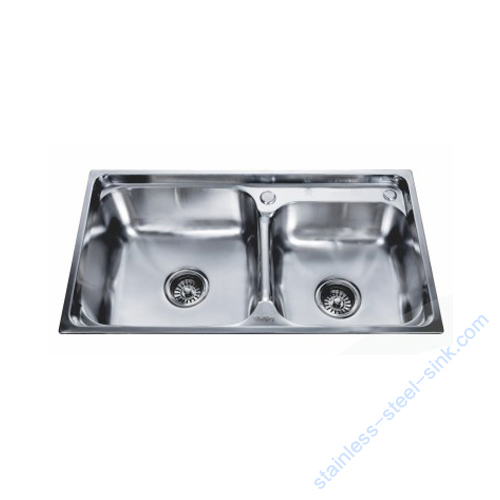 Double Bowl Kitchen Sink WY-7742DB