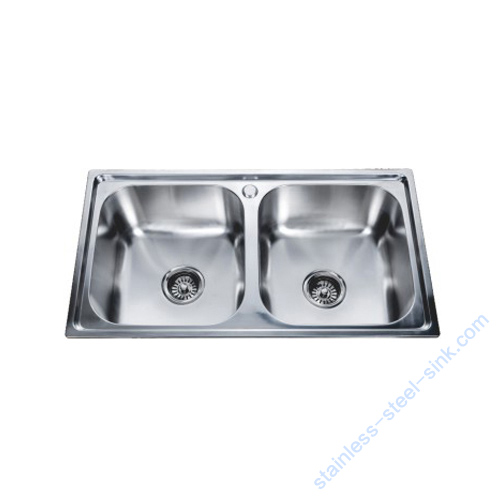 Double Bowl Kitchen Sink WY-7843DA