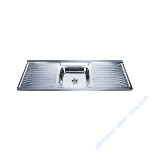 Single Bowl with Drainboard Kitchen Sink WY-15050S