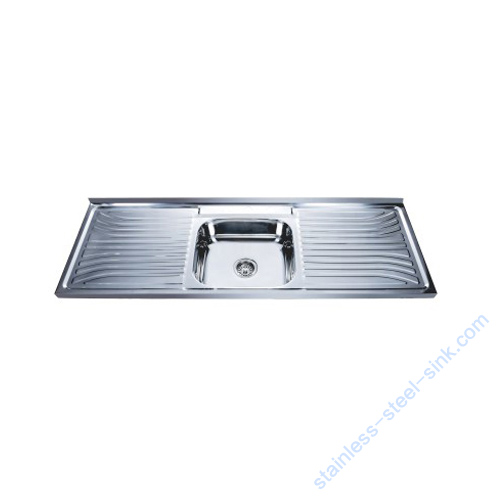 Single Bowl With Drainboard Stainless Steel Kitche