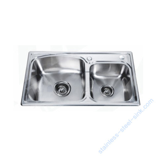 Double Bowl Kitchen Sink WY-7843DB