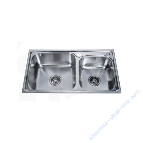 Double Bowl Kitchen Sink WY-7642D