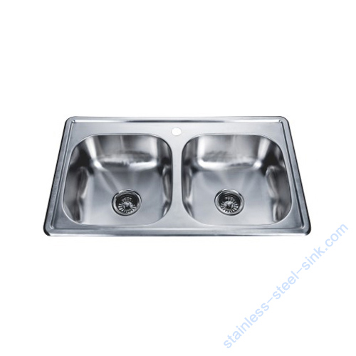 Double Bowl Kitchen Sink WY-3319