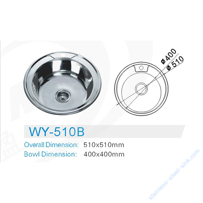 Single Bowl Kitchen Sink WY-510B